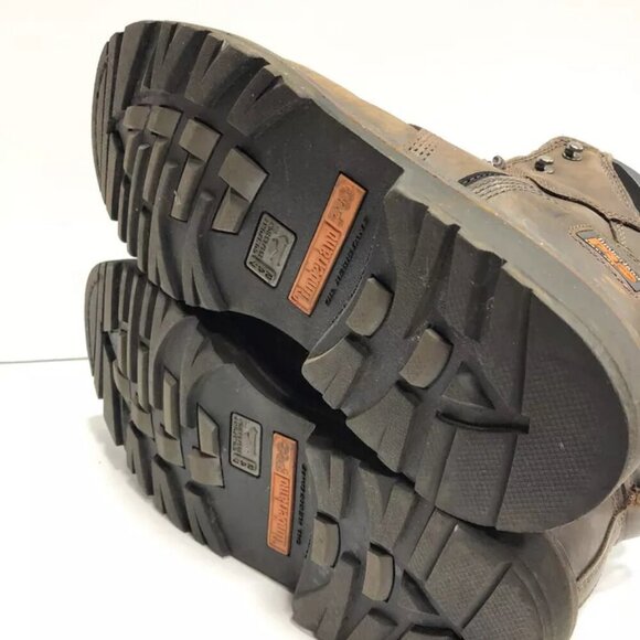 Timberland Pro Mens Pit Boss Steel Toe Work Boots Size 10.5 M main image 5
